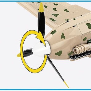 Cobi Historical Collection Plastic Blocks World War Ii Macchi C.202 Folgore Cobi-5760