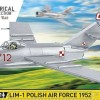 Cobi Lim-1 Polish Air Force 1952 Φιγούρα Μοντελισμού Αεροπλάνο Μαύρη 504 Κομματιών σε Κλίμακα 1:32 με Κόλλα και Χρώματα 40x28x6εκ.