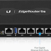 Ubiquiti EdgeRouter 6P Router με 5 Θύρες Gigabit Ethernet