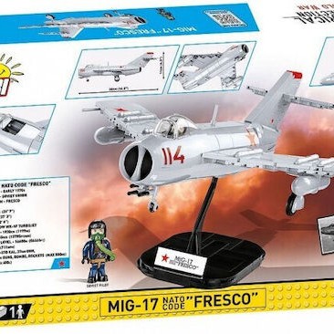 Cobi Τουβλάκια Historical Collection Cold War Mig-17 Fresco για 7+ Ετών 568τμχ