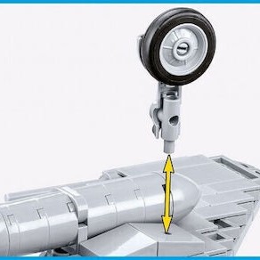 Cobi Τουβλάκια Historical Collection Cold War Mig-17 Fresco για 7+ Ετών 568τμχ