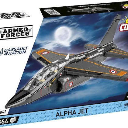 Cobi Τουβλάκια Armed Forces Aircraft Dassault Alpha Jet για 7+ Ετών 364τμχ
