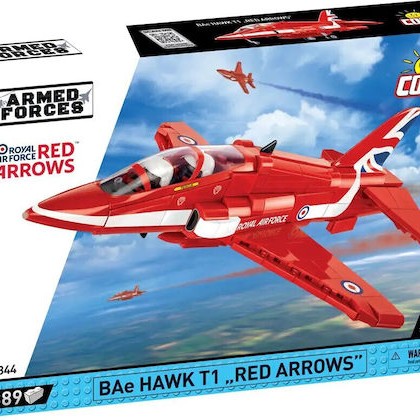 Cobi Τουβλάκια Armed Forces Bae Hawk T1 Red Arrows για 7+ Ετών 389τμχ