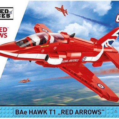 Cobi Τουβλάκια Armed Forces Bae Hawk T1 Red Arrows για 7+ Ετών 389τμχ