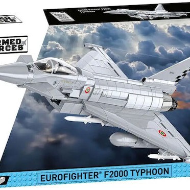 Cobi Τουβλάκια Armed Forces Eurofighter F2000 Typhoon για 7+ Ετών 642τμχ