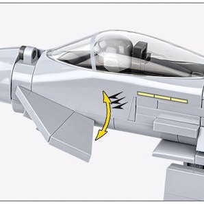Cobi Τουβλάκια Armed Forces Eurofighter F2000 Typhoon για 7+ Ετών 642τμχ