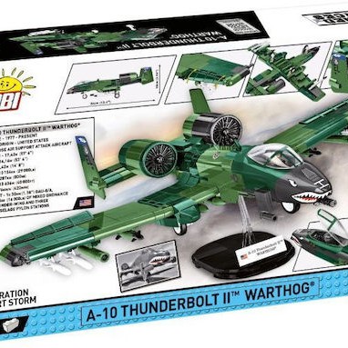 Cobi Τουβλάκια A-10 Thunderbolt II Warthog για 8+ Ετών 667τμχ