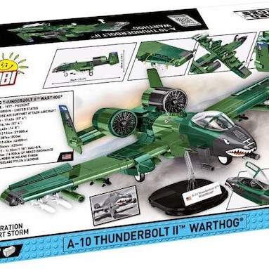 Cobi Τουβλάκια A-10 Thunderbolt II Warthog για 8+ Ετών 667τμχ