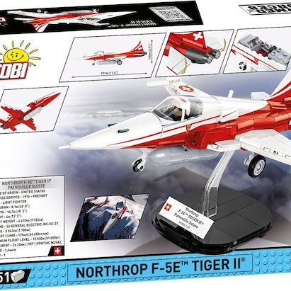 Cobi Τουβλάκια Armed Forces Northrop F-5e Tiger Ii για 7+ Ετών 351τμχ
