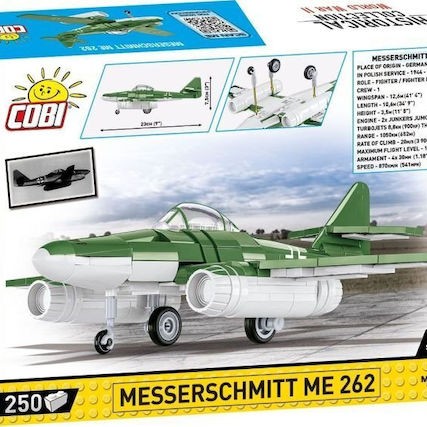 Cobi Τουβλάκια Historical Collection World War II Messerschmitt Me262 για 7+ Ετών 250τμχ