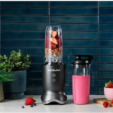 NutriBullet Μπλέντερ για Smoothies 0.9lt 1200W Γκρι NB1206DGCC