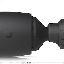 Ubiquiti UVC-AI-Pro IP Κάμερα Παρακολούθησης 4K Αδιάβροχη με Φακό 1.8mm