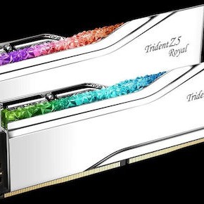 G.Skill Trident Z5 Royal DDR5 32GB RAM με 2x16GB Modules και Ταχύτητα 6000 για Desktop