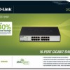 D-Link DGS-1016D/E Unmanaged L2 Switch με 16 Θύρες Ethernet