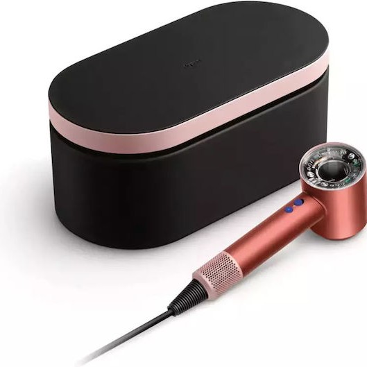 Dyson HD16 Supersonic Nural Gift Pack Πιστολάκι Μαλλιών με Φυσούνα 1600W Strawberry Bronze/Blush Pink