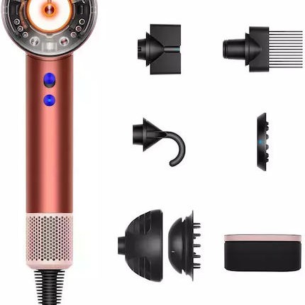 Dyson HD16 Supersonic Nural Gift Pack Πιστολάκι Μαλλιών με Φυσούνα 1600W Strawberry Bronze/Blush Pink