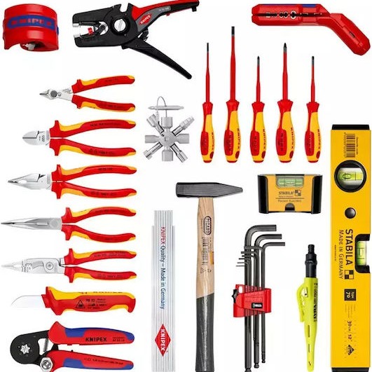 Knipex Robust26 Βαλίτσα με 23 Εργαλεία