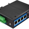 LogiLink NS204 Unmanaged L2 Switch με 4 Θύρες Gigabit (1Gbps) Ethernet και 1 SFP Θύρα