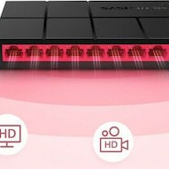 Mercusys MS108G V1 Unmanaged L2 Switch με 8 Θύρες Gigabit (1Gbps) Ethernet