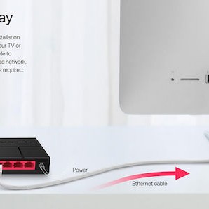 Mercusys MS108G V1 Unmanaged L2 Switch με 8 Θύρες Gigabit (1Gbps) Ethernet