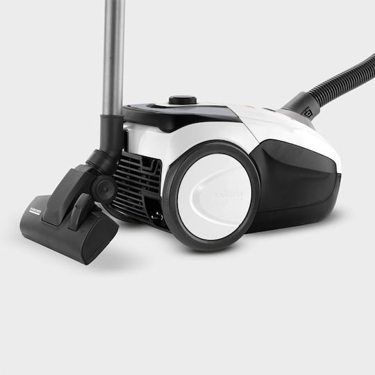 Karcher VC 2 Ηλεκτρική Σκούπα 700W με Σακούλα 2.8lt Λευκή