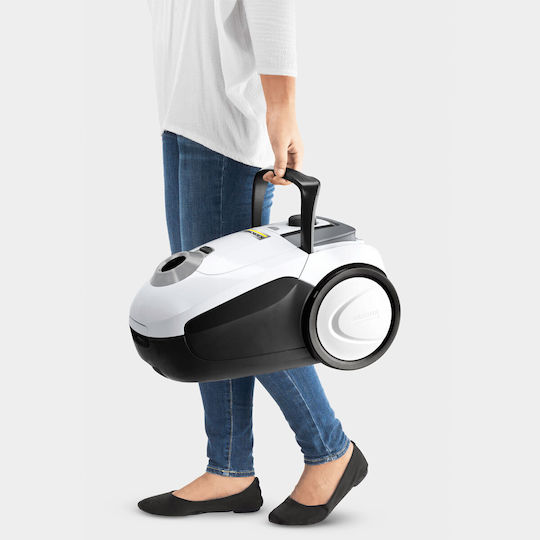 Karcher VC 2 Ηλεκτρική Σκούπα 700W με Σακούλα 2.8lt Λευκή