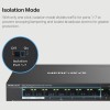 Mercusys MERMS108GP v1 Unmanaged L2 PoE+ Switch με 8 Θύρες Gigabit (1Gbps) Ethernet