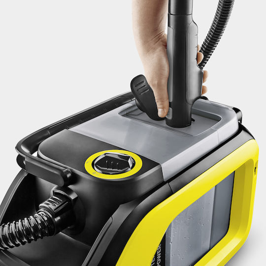 Karcher SE 3-18 Compact Επαναφορτιζόμενη Σκούπα Υγρών / Στερεών Χωρίς Φορτιστή και Μπαταρία με Πλαστικό Κάδο 1.9lt