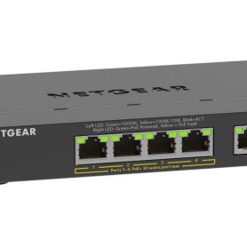 NetGear GS305EP Managed L2 PoE+ Switch με 4 Θύρες Gigabit (1Gbps) Ethernet
