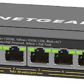 NetGear GS308EPP Unmanaged L2 PoE+ Switch με 8 Θύρες Gigabit (1Gbps) Ethernet