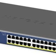 NetGear GS728TXP Unmanaged L2 PoE Switch με 24 Θύρες Gigabit (1Gbps) Ethernet
