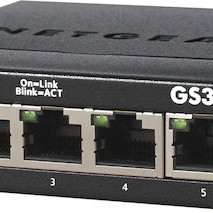 NetGear GS305 V2 Unmanaged L2 Switch με 5 Θύρες Gigabit (1Gbps) Ethernet
