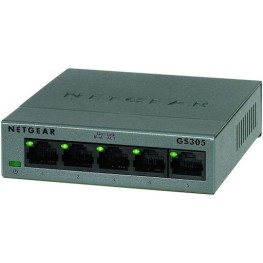 NetGear GS305 V2 Unmanaged L2 Switch με 5 Θύρες Gigabit (1Gbps) Ethernet