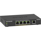 NetGear GS305P-300EUS Managed L3 PoE Switch με 4 Θύρες Gigabit (1Gbps) Ethernet