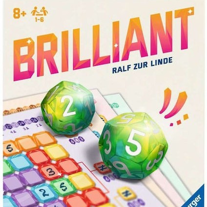Επιτραπέζιο Παιχνίδι Brilliant για 1-6 Παίκτες 8+ Ετών Ravensburger
