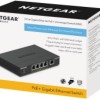 NetGear GS305PP Unmanaged L3 PoE+ Switch με 5 Θύρες Gigabit (1Gbps) Ethernet