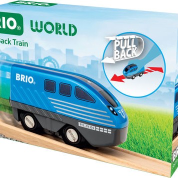 Brio Toys Τρενάκι για 3+ Ετών Pull Back