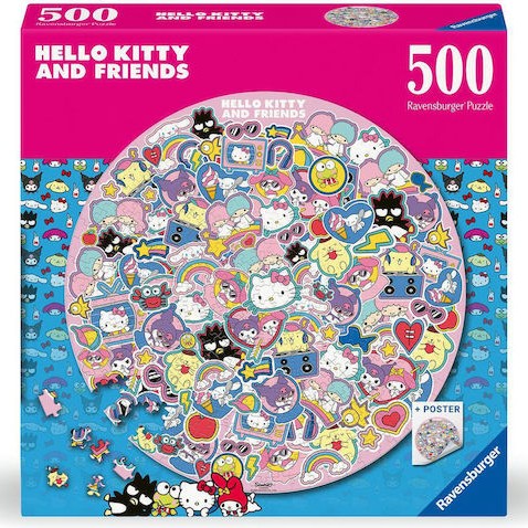 Hello Kitty and Friends Puzzle 2D 500pcs