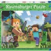 Παιδικό Puzzle XXL Minecraft για 6+ Ετών 100pcs Ravensburger