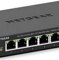NetGear GS308E-400EUS v4 Unmanaged L2 Switch με 8 Θύρες Gigabit (1Gbps) Ethernet
