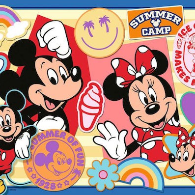 Παιδικό Puzzle XXL Mickey & Minnie's Road Trip! 200pcs Ravensburger