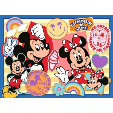 Παιδικό Puzzle XXL Mickey & Minnie's Road Trip! 200pcs Ravensburger