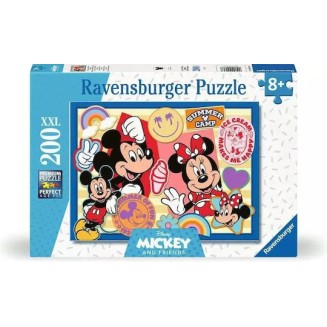 Παιδικό Puzzle XXL Mickey & Minnie's Road Trip! 200pcs Ravensburger