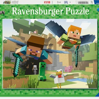 Παιδικό Puzzle Minecraft 200pcs Ravensburger