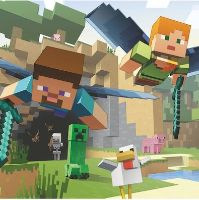 Παιδικό Puzzle Minecraft 200pcs Ravensburger