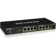 NetGear GS308PP Unmanaged L2 PoE+ Switch με 8 Θύρες Gigabit (1Gbps) Ethernet