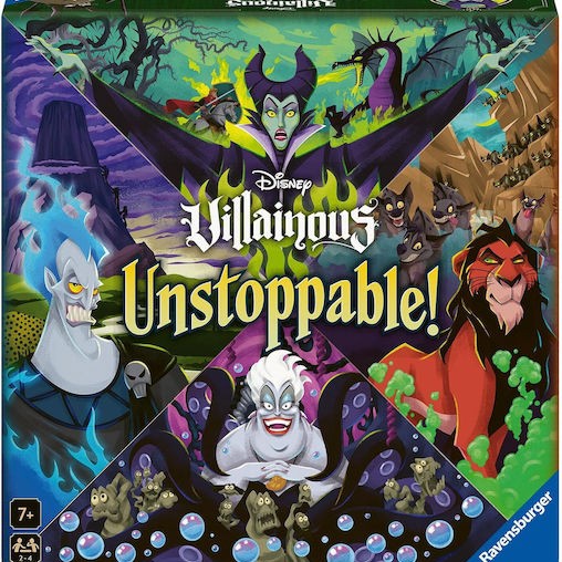 Επιτραπέζιο Παιχνίδι Unstoppable Villainous για 2-4 Παίκτες 7+ Ετών (EN) Ravensburger