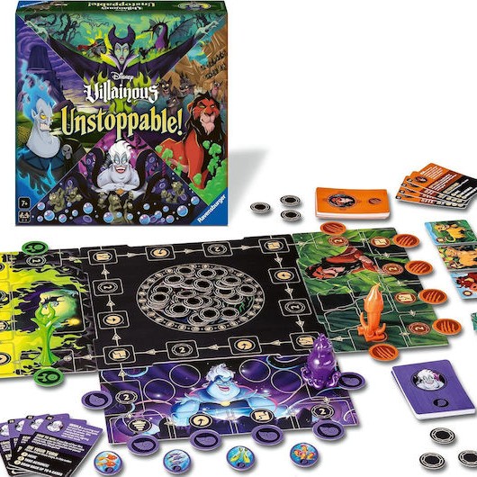 Επιτραπέζιο Παιχνίδι Unstoppable Villainous για 2-4 Παίκτες 7+ Ετών (EN) Ravensburger