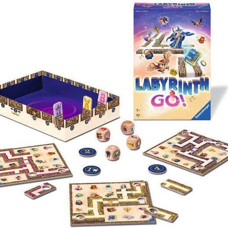 Επιτραπέζιο Παιχνίδι Labyrinth GO! για 2-4 Παίκτες 7+ Ετών Ravensburger