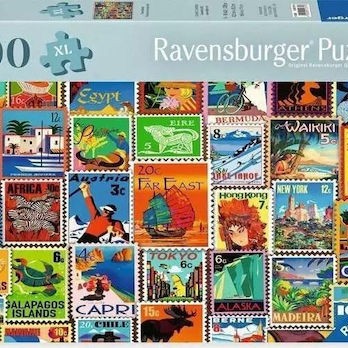 Παζλ Xl 200 Γραμματόσημα